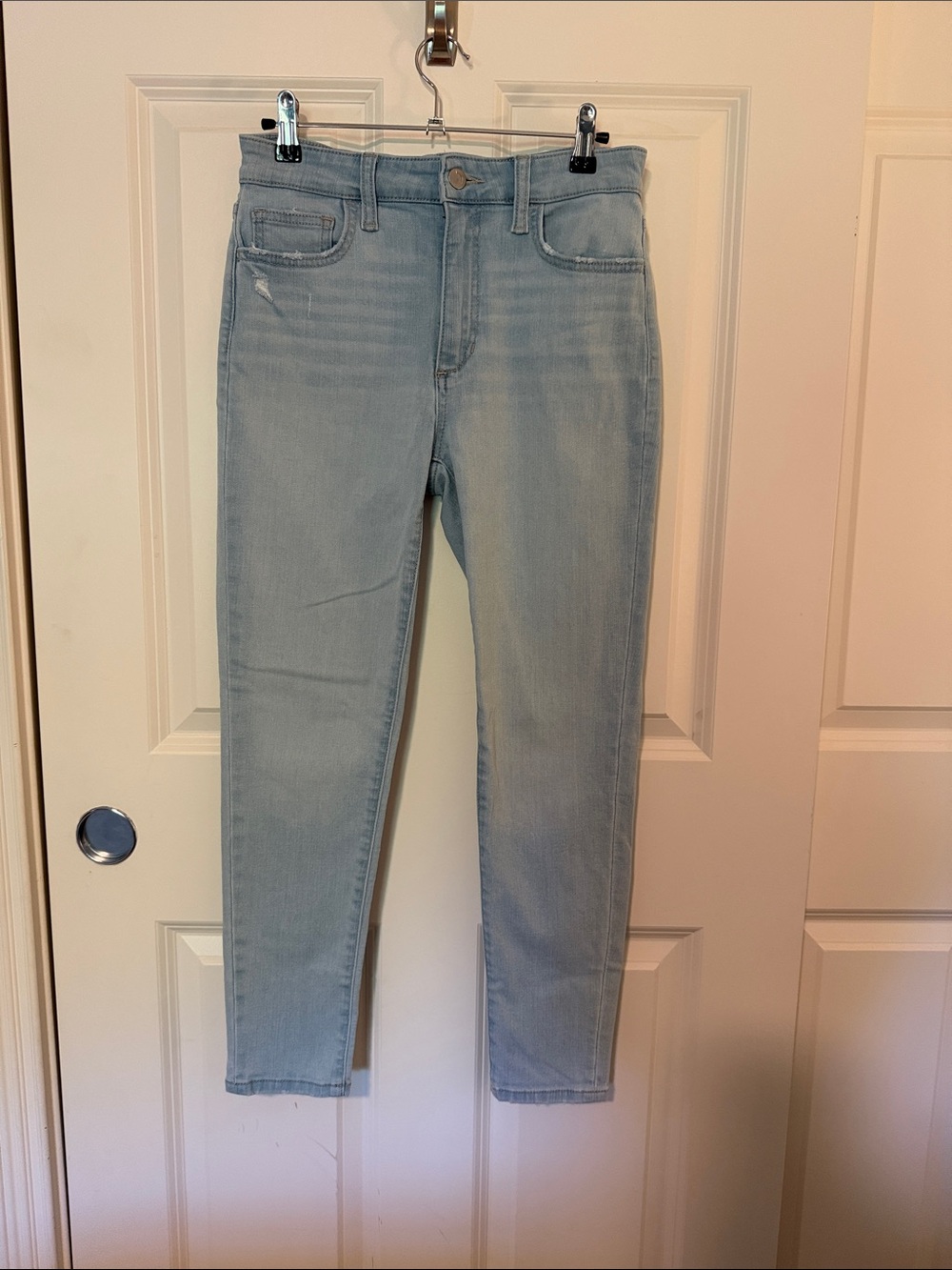 Joe’s High Rise Light Blue Women’s Skinny Jeans